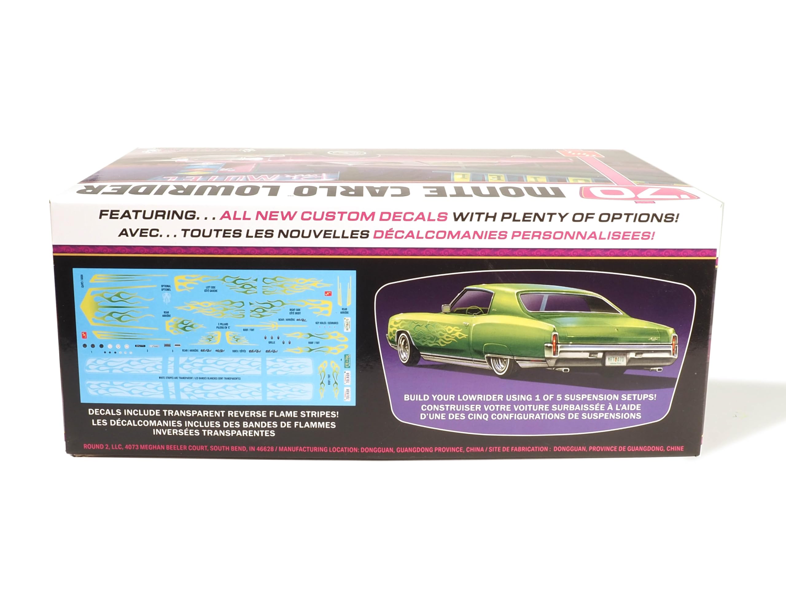 Amazon.com: AMT 1970 Chevy Monte Carlo Lowrider 1:25 Scale Model